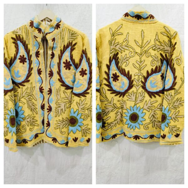 Sujani Jacket Khadi Cotton