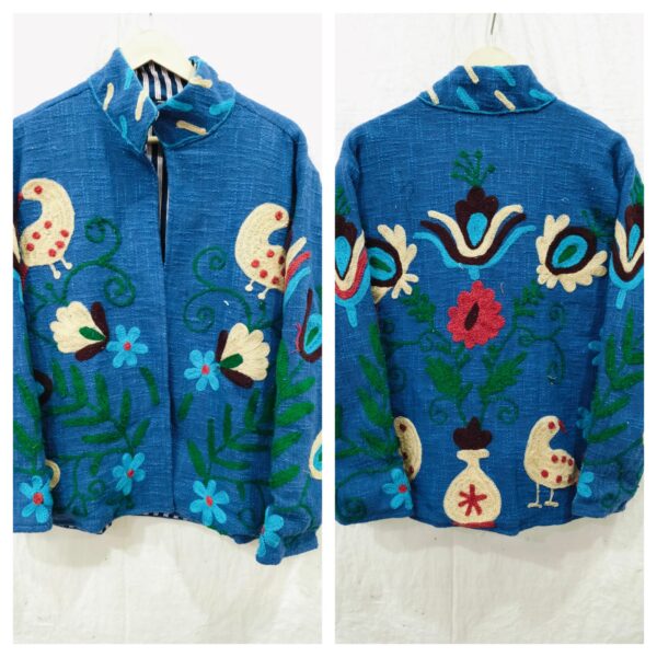 Sujani Jacket Khadi Cotton