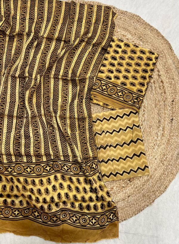 Modal Silk With Dupatta Modal Silk  With Bottom Maslin Cotton