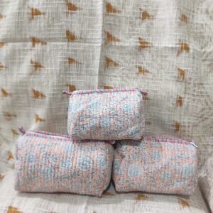 Jaipuri Print Makeup Bag