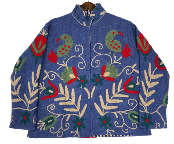 Sujani Jacket Khadi Cotton