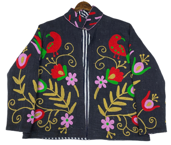 Sujani Jacket Khadi Cotton