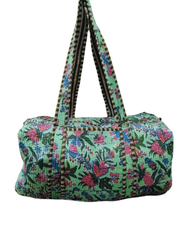 Jaipuri Print Duffel Bag