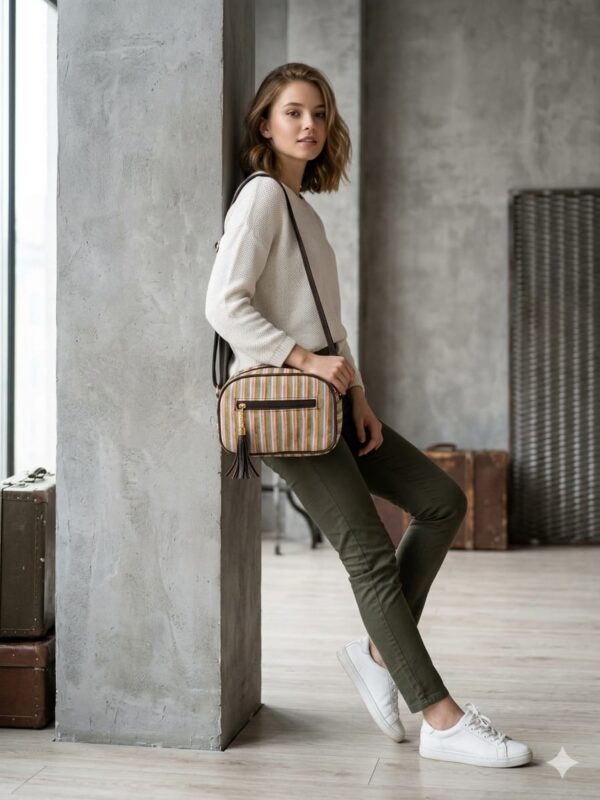 Jaipur Print Cotton Small Sling Bag