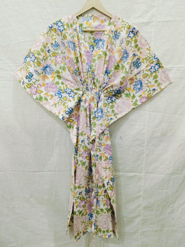 Block Print Long Kaftan