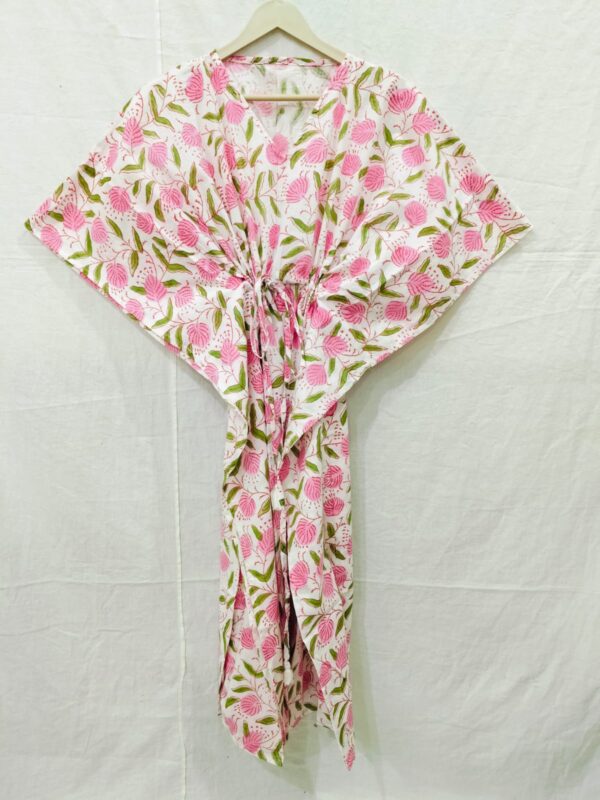 Block Print Long Kaftan