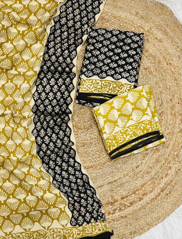 Modal Silk With Dupatta Modal Silk  With Bottom Maslin Cotton