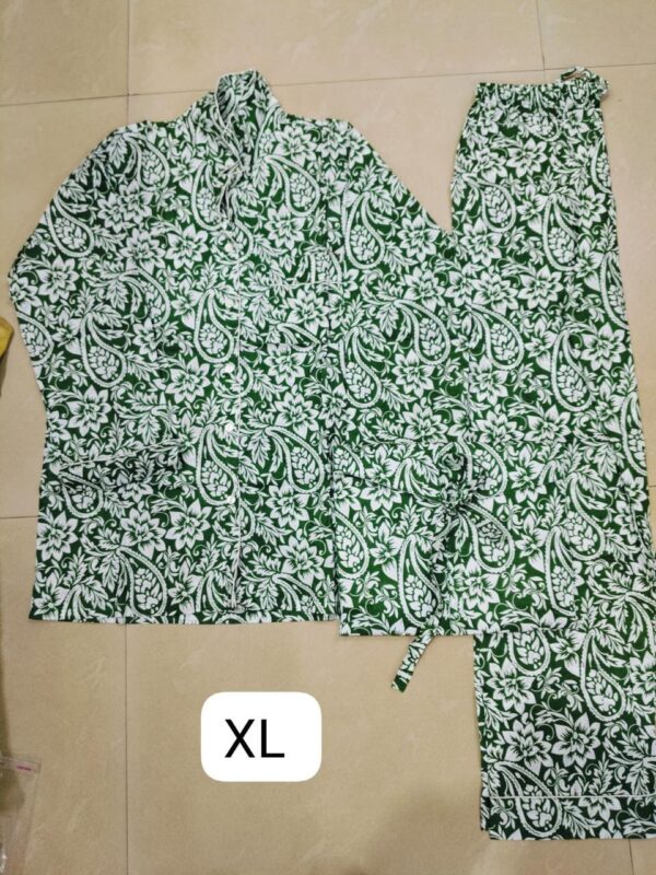 Jaipuri Print Night Suits Long