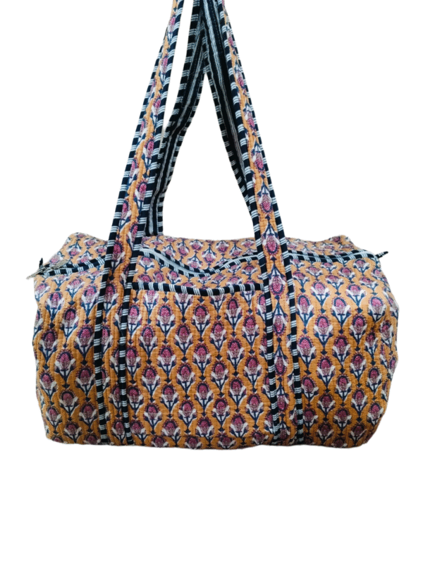 Jaipuri Print Duffel Bag