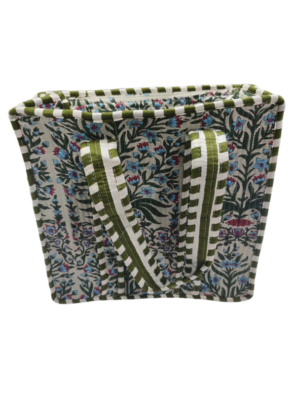 Jaipuri Print Quilted Small Bag & Tiffin Bag