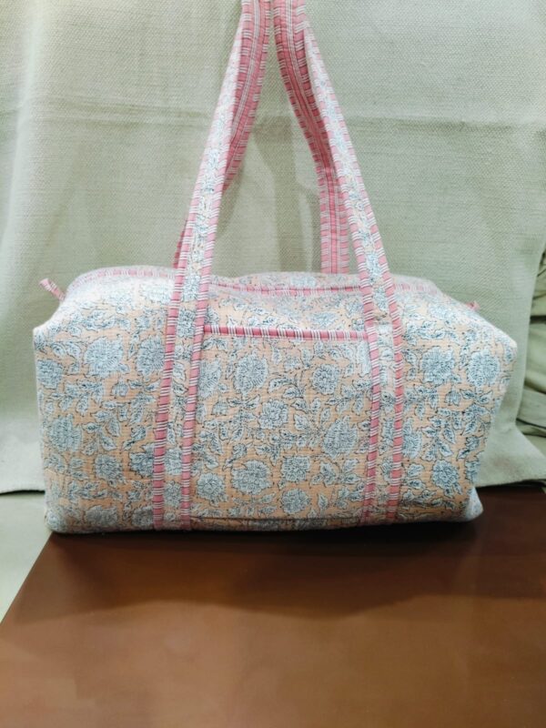 Jaipuri Print Duffel Bag