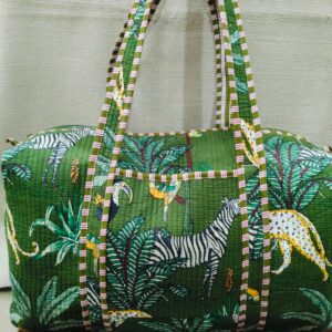Jaipuri Print Duffel Bag
