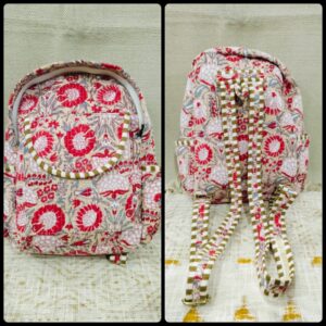 Jaipuri Print Bag Pack