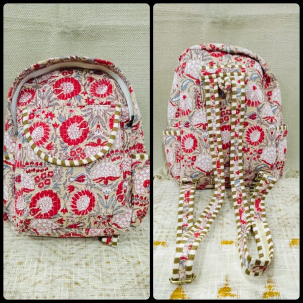 Jaipuri Print Bag Pack