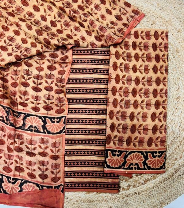 Hand block Vanaspati Print Cotton Suit