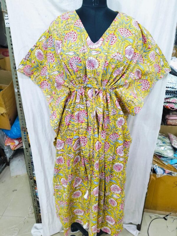 Jaipuri Print Long Kaftan