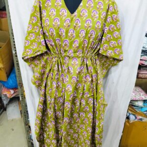 Jaipuri Print Long Kaftan