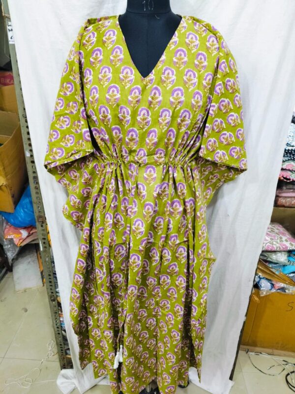 Jaipuri Print Long Kaftan