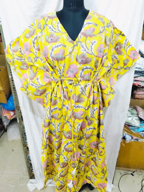Jaipuri Print Long Kaftan