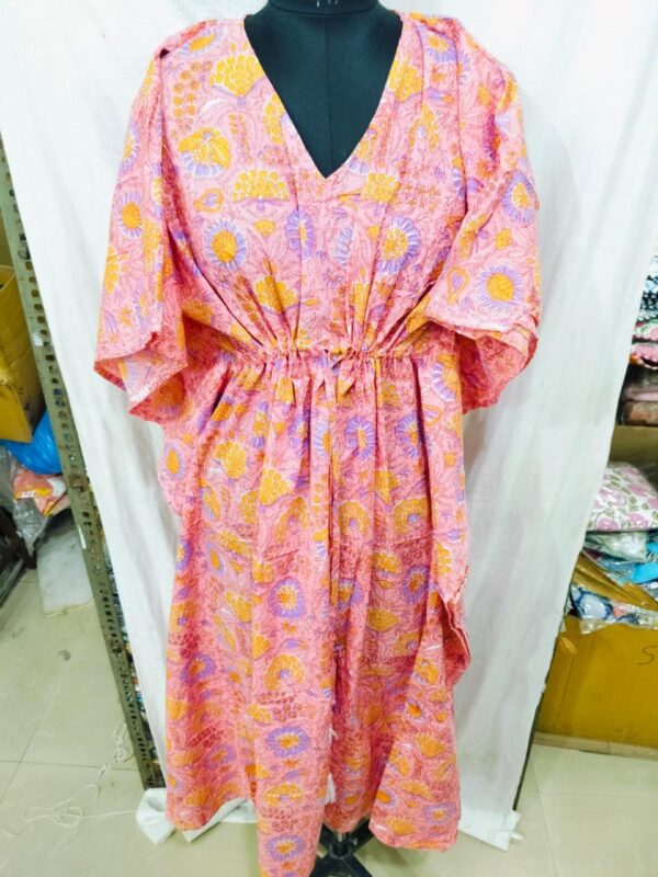 Jaipuri Print Long Kaftan