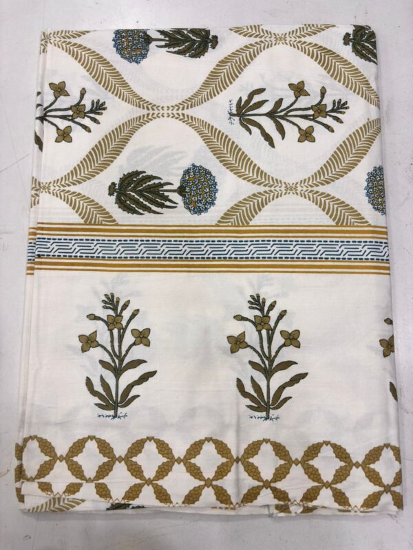 Jaipuri Print Cotton Bedsheet