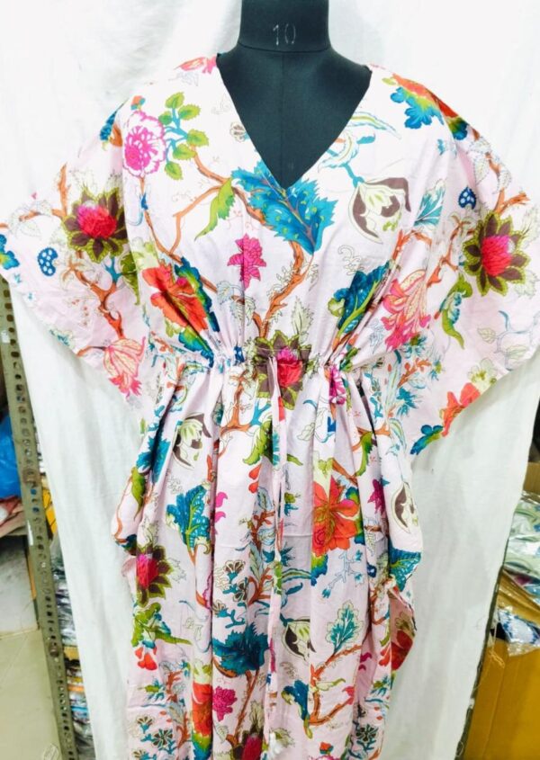 Jaipuri Print Short Kaftan