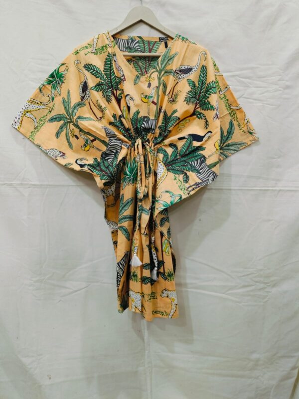 Jaipuri Print Short Kaftan