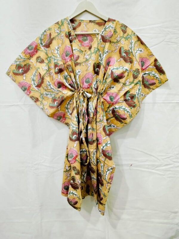 Jaipuri Print Short Kaftan