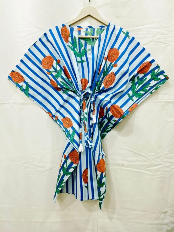 Jaipuri Print Short Kaftan