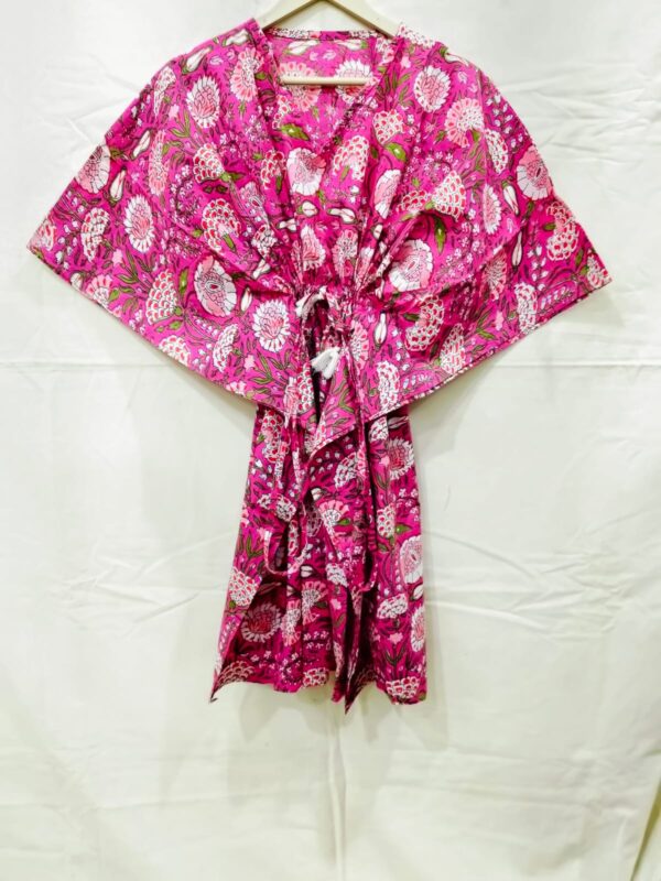 Jaipuri Print Short Kaftan