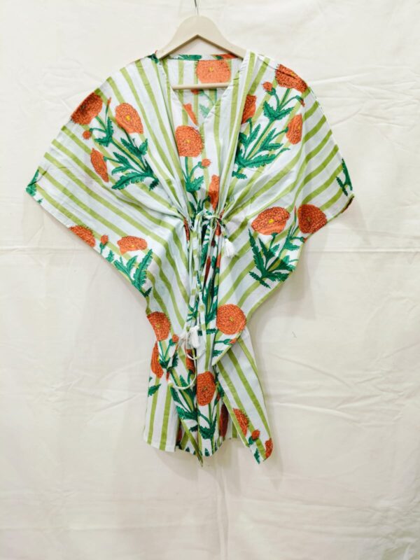 Jaipuri Print Short Kaftan