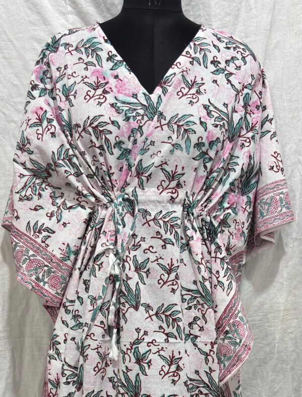 Block Print Short Kaftan