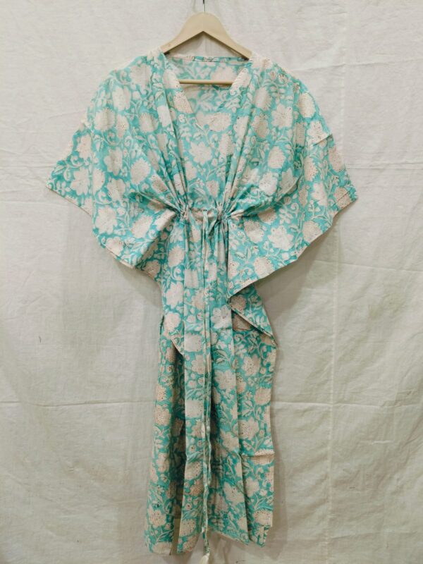 Block Print Long Kaftan