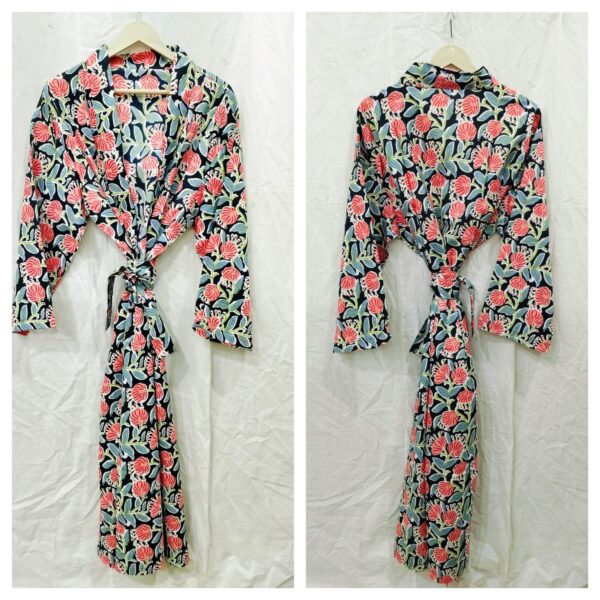 Jaipuri Print Robe