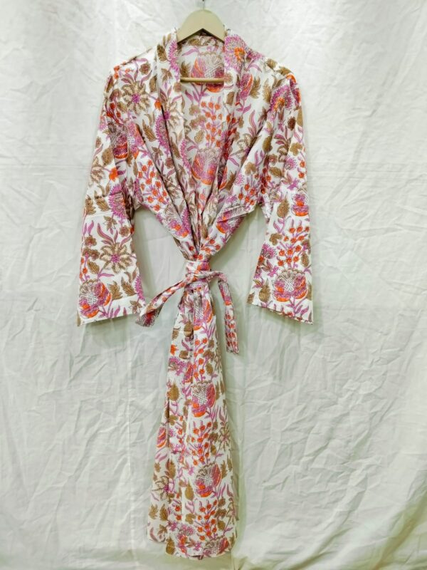 Jaipuri Print Robe