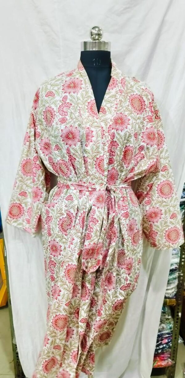 Jaipuri Print Robe