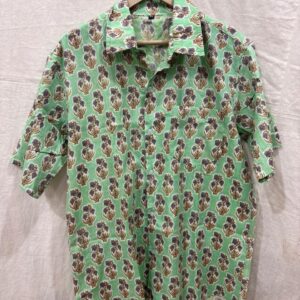 Jaipuri Print Men Shirt - M