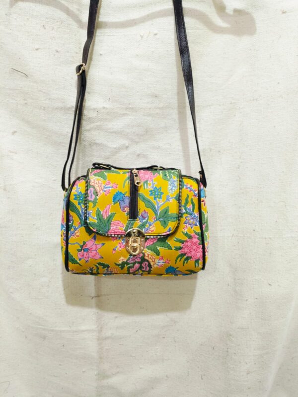 Jaipur Print Cotton Sling Bag