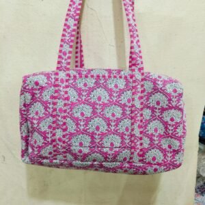 Jaipuri Print Duffel Bag