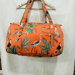 Jaipuri Print Duffel Bag