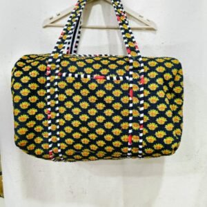 Jaipuri Print Duffel Bag