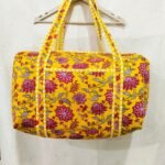 Jaipuri Print Duffel Bag