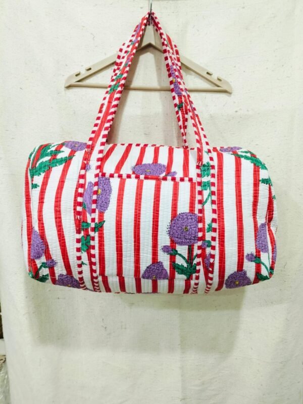 Jaipuri Print Duffel Bag