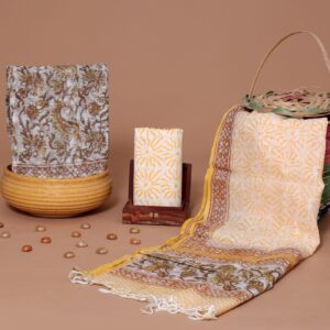 Block Print Kota Doriya Suit