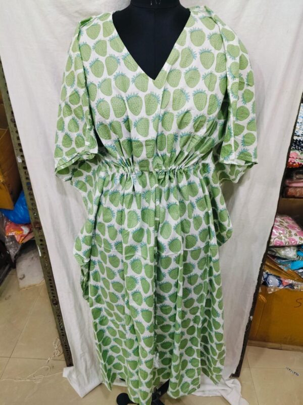 Jaipuri Print Long Kaftan
