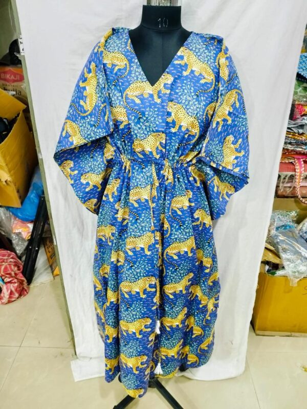 Jaipuri Print Long Kaftan