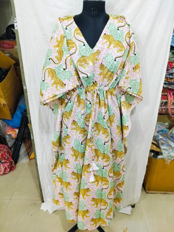 Jaipuri Print Long Kaftan