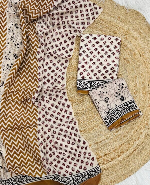 Modal Silk With Dupatta Modal Silk  With Bottom Maslin Cotton