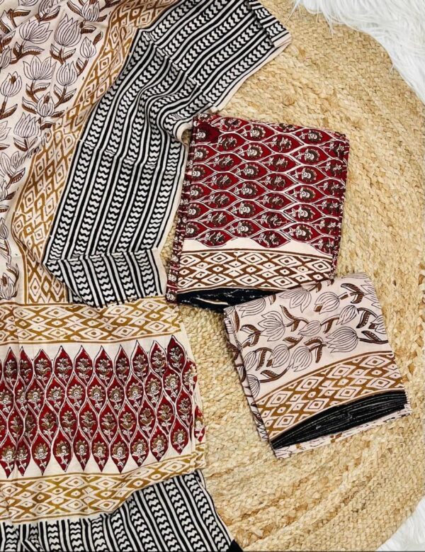 Modal Silk With Dupatta Modal Silk  With Bottom Maslin Cotton