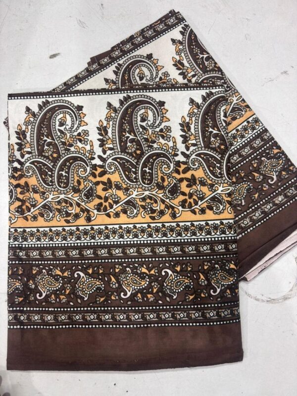 Screen Print Cotton Bed Sheet Single Size